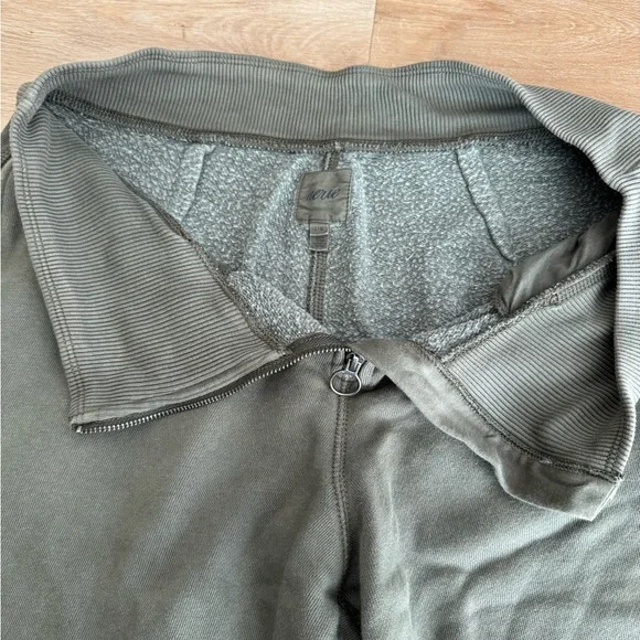 Aerie Olive Green Track Pants Jogger Pant - Picture 3 of 5